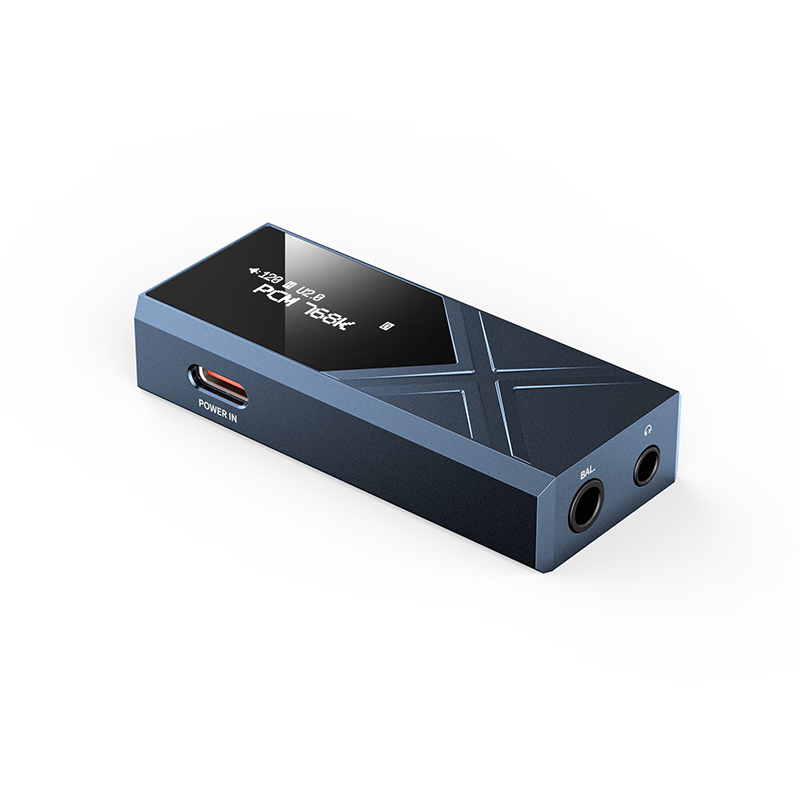 Hi-Fi усилитель FiiO KA17 для наушников, ЦАП, балансный выход 4.4 мм, звуковая карта для ПК, усилитель для Android, портативный адаптер, поддержка PS5, синий
