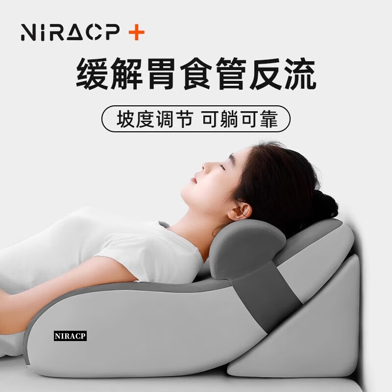 Подушка Nila Anti-Reflux для пожилых людей, послеоперационная, треугольная для беременных, для позиционирования тела