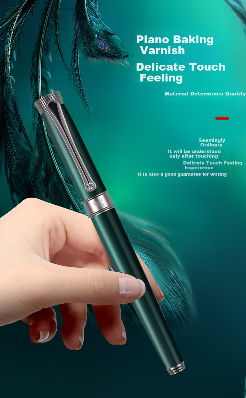 V.V.A [Mid-Autumn Festival And National Day Stationery Gift] Ballpoint Pen And Signature Pen Two-Core Set with Creative Chinese Style Gift Box, High-End Business Men's Office Anniversary Gift 5