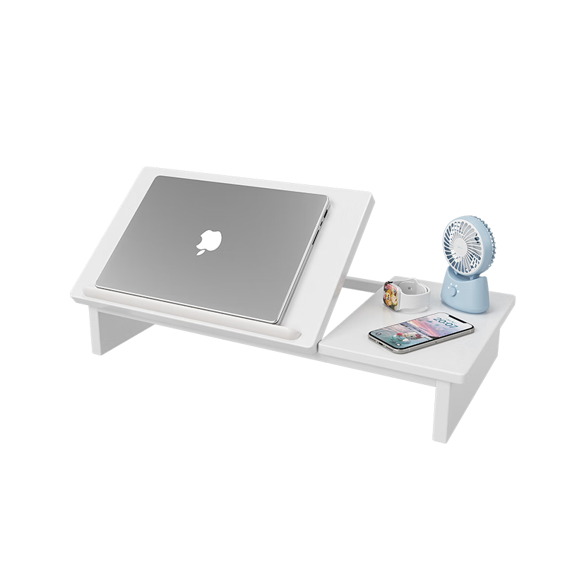 Mushuangfu Computer Riser Stand, Laptop Riser Stand, Vertical Computer Stand, Adjustable Height Riser, Storage Rack