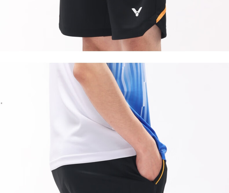 VICTOR Official Flagship Men's Badminton Shorts Sweat-Absorbing Moisture-Wicking Breathable Knitted Sports Pants Professional Competition Training Wear 5