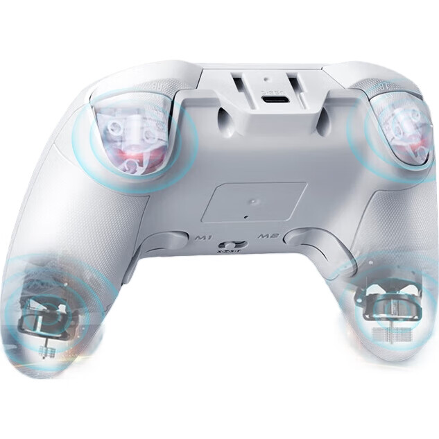 Беспроводной игровой контроллер ThundeRobot G50 Ultra, виброотдача триггеров, стиль Xbox, джойстик TMR, триггеры Холла, Bluetooth, гироскоп, ПК, черный