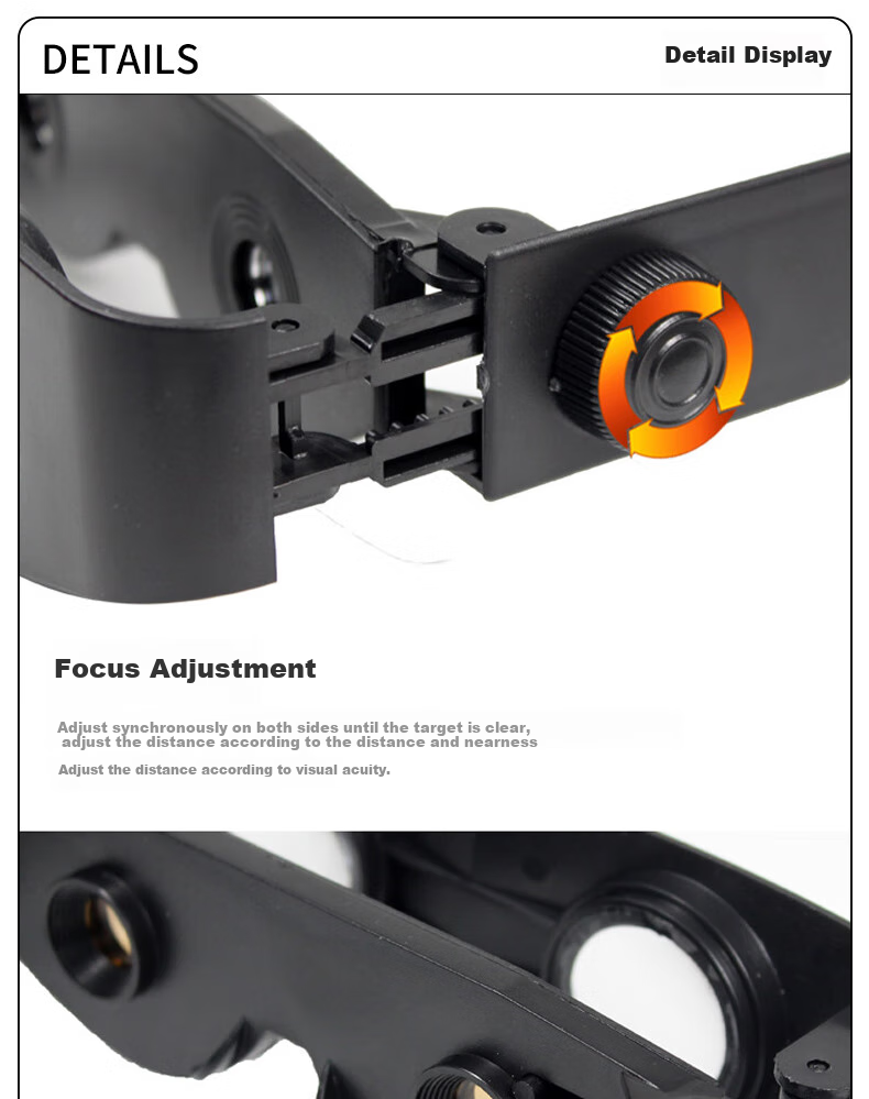 Baixiaoshe Fishing Binoculars High Magnification Glasses for Float Viewing, Suitable for Both Men And Wome 4