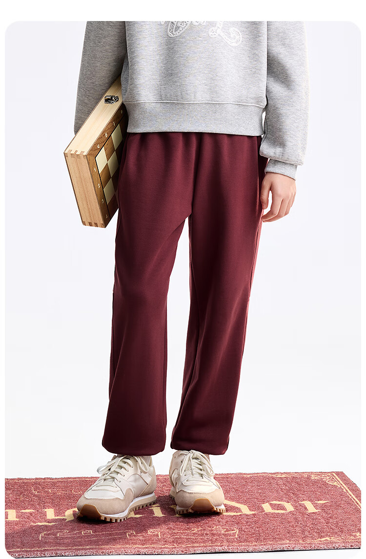 Annil Children's Clothing, Boys And Girls Pants, 2025 Autumn New Style, Elastic Sweatpants, Tapered Long Pants 4
