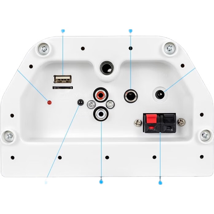 SAST 70W уличный водонепроницаемый Bluetooth-динамик, настенный усилитель, подвесной громкоговоритель для школы, парка, конференций, магазина