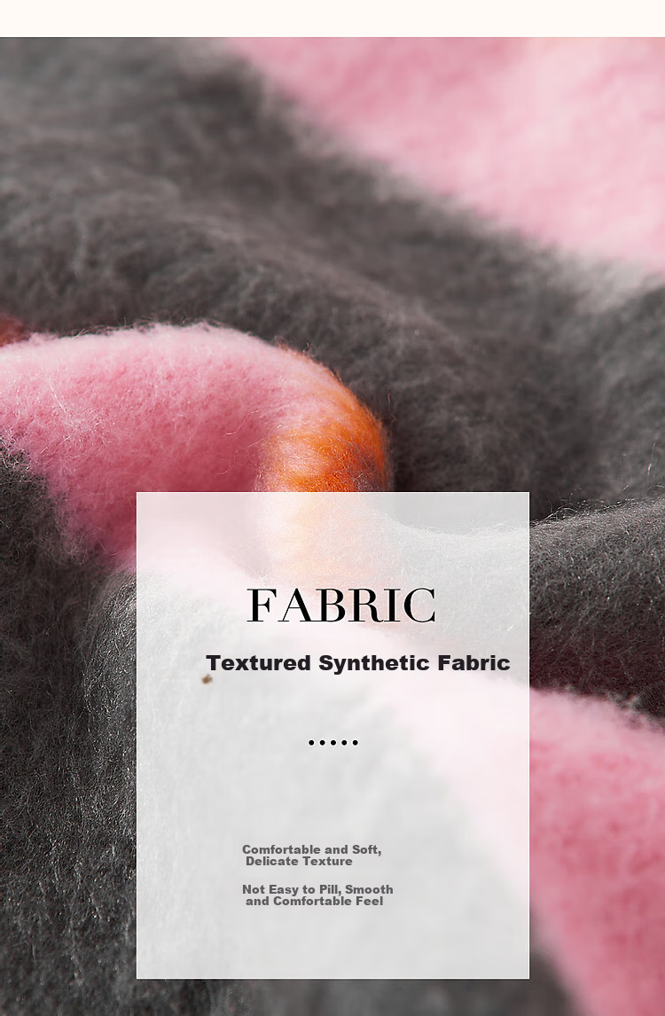 Dme [Line Aesthetics] Spring And Autumn Lazy Dopamine Striped Cardigan, Contrasting Colors, Comfortable, Slimming Women's Jacket 6