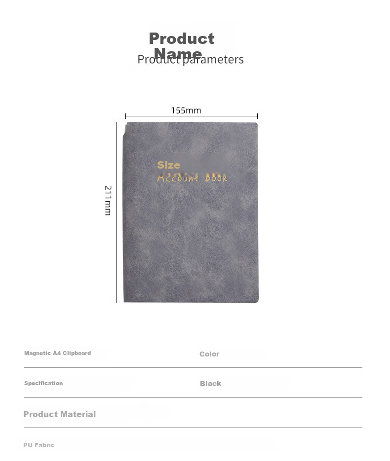 Jinyi 2026 New Daily Journal Notebook, Thick Cash Account Book with Detailed Records, Income And Expense Report, Business Revenue Ledger, A5 Accounting Book - Red (180 Pages) 3