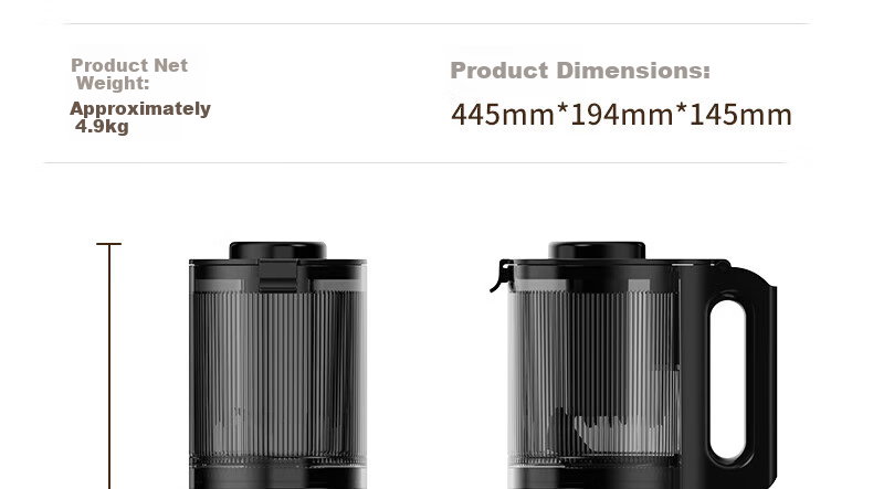 Joyoung ZMD Peace of Mind Series, Juicer, Large Diameter Multifunctional Juicer, No-Pulp Separation, Fully Automatic Juice And Vegetable Extractor LZ5 37
