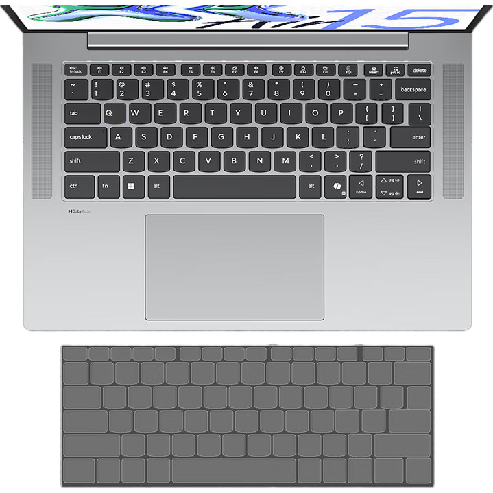 Jiasu Keyboard Protector for Lenovo Xiaoxin 15 Air 2025 Ultra Thin Laptop, 15.3-Inch Notebook Computer Keyboard Protective Film, Dust Cover, High Transparency Invisible