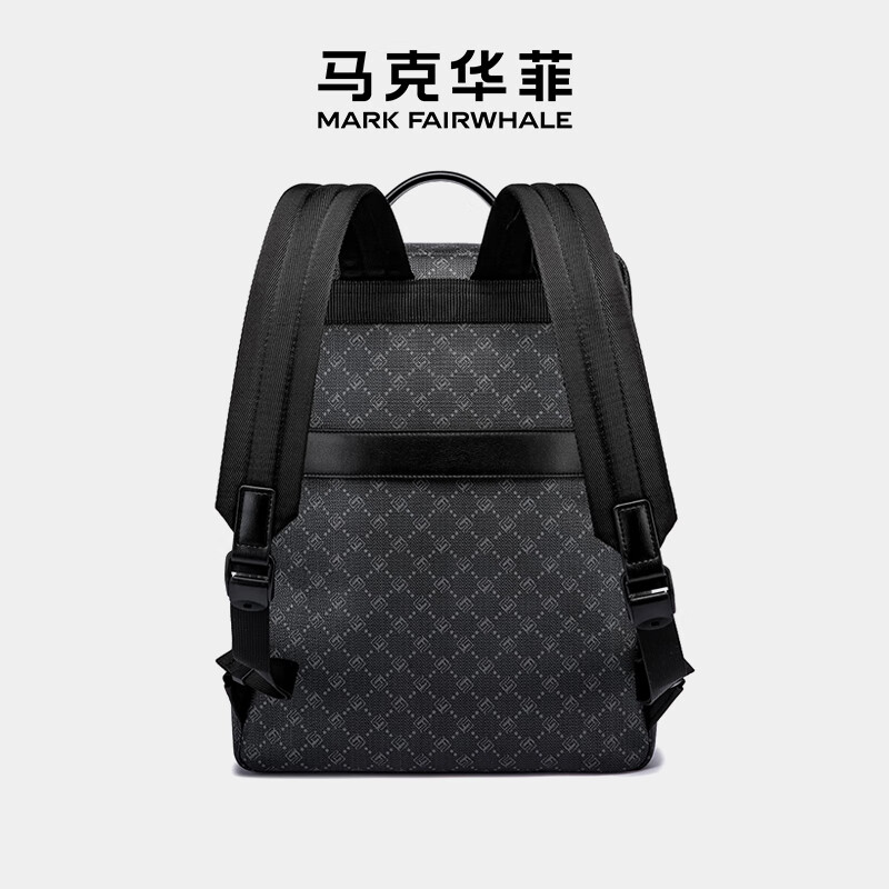 MARK FAIRWHALE [520 Men's Gift Valentine's Day] Casual Large Capacity Laptop Travel Backpack for Husband, Business Trip Shoulder Bag