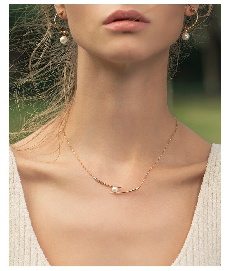 HEFANG Jewelry Chopstick Necklace Birthday Gift [520 Valentine's Day Gift] for Girlfriend 1