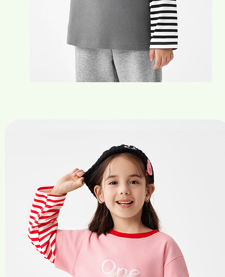Badibadi Spring and Autumn Pure Cotton Baby Toddler Children's Long Sleeve T-Shirt Fake Two-Piece Versatile Base Shirt Black and Red Three Little Dogs Size 90 5