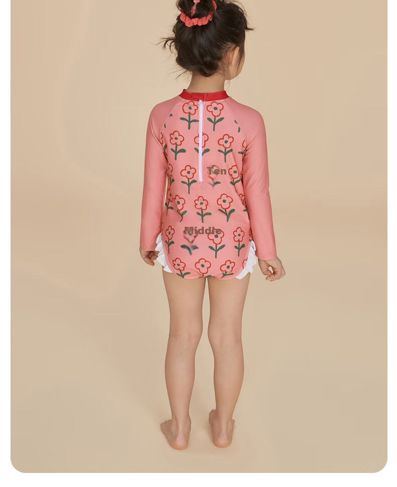 Adoreswim 2024 New Fashion Trendy Cute Style Girls' Summer Swimsuit Set, Two-Piece, Size 105 44