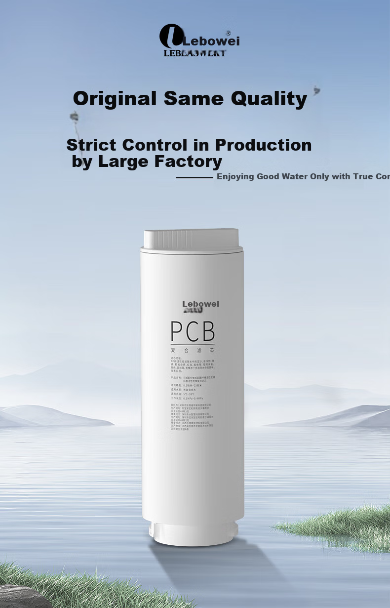 Lebeaswert Filter Cartridge Compatible with Haier Natural Purity Water Purifier HRO10H99/10H11/6H99/6H11/8H11-2U1/600CF1-GU1 Universal Composite PCB Filter Cartridge Integrated 1