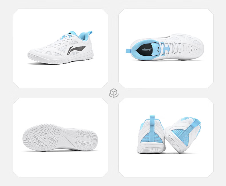 Li-Ning Table Tennis Shoes for Men And Women, Wang Chuqin Fan Edition, National Team Style, Non-Slip, Shock-Absorbing, Wear-Resistant, Training Sports Shoes 14