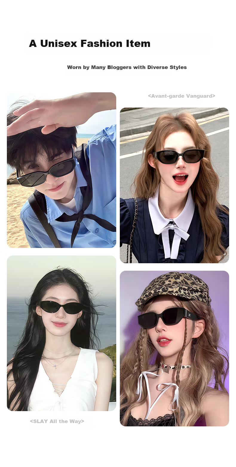 LOHO Sunglasses for Women, Fashionable UV Protection Sunglasses for Men, New 2026 Model, Specially Designed for Driving LH09686 8