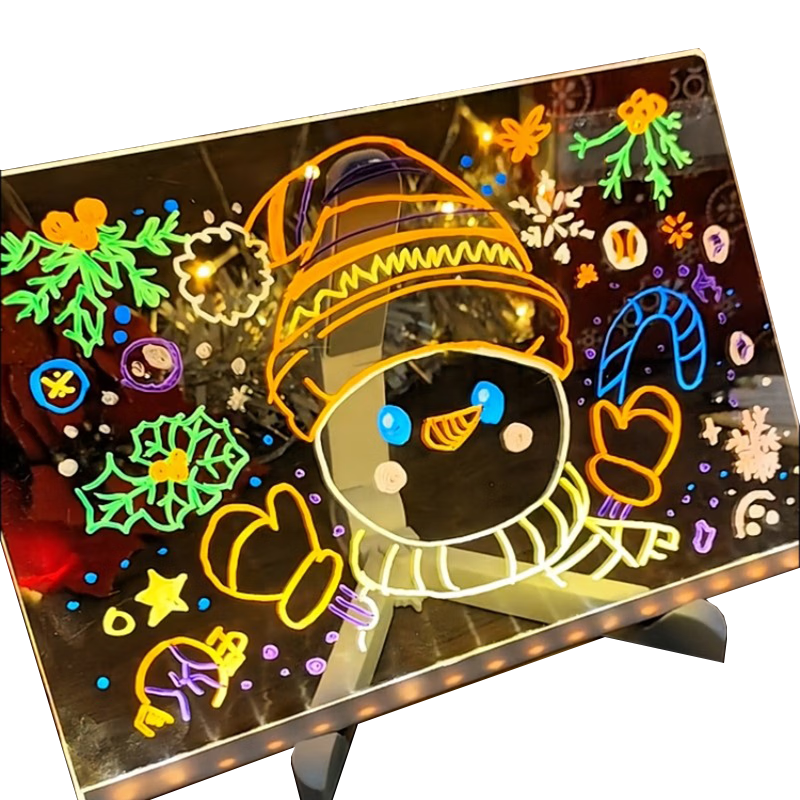Wozhi Children's Light-Up Drawing Board, Tracing Pad for Painting And Writing, Toy for Boys And Girls Aged 3-6, Birthday Gift