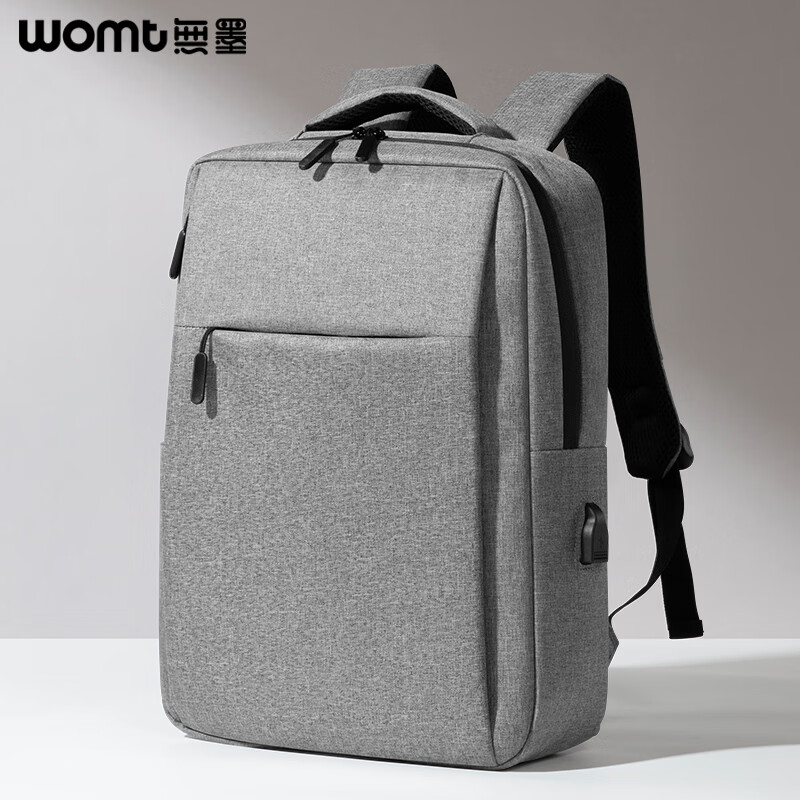 WOMT Inkless Backpack Laptop Bag Casual Commute Travel College Student Schoolbag 15.6/16 Inch