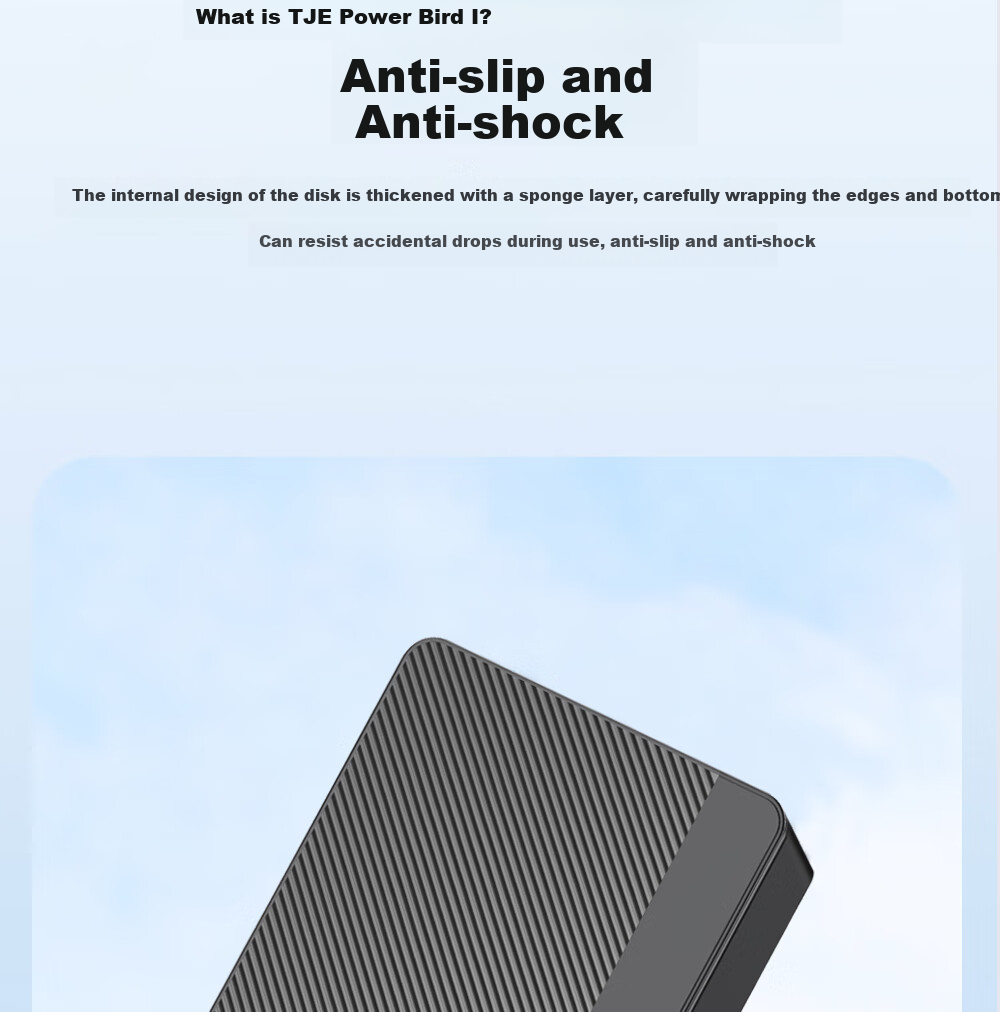 Xiaopan (XDISK) USB 3.0 External Hard Drive 1TB Dual Disk Backup X Series 2.5-Inch Classic Black External Storage for Data, Photos, Videos High-Speed Transfer 16