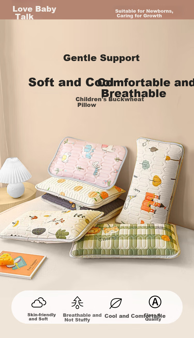 Aibaoshi Baby Comfort Pillow, Plush Candy Pillow, Newborn Growth Strip Hug Pillow, Multifunctional Side Sleeping Support Pillow, Light Green M486 1