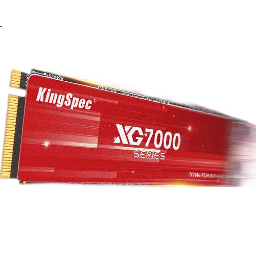 SSD накопитель KingSpec XG7000Q, 1 ТБ, M.2, PCIe 4.0 NVMe, скорость чтения 7100 МБ/с