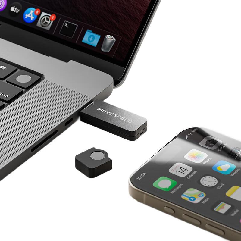 USB-накопитель MOVE SPEED 64GB USB 2.0, Черный Рыцарь, Черный