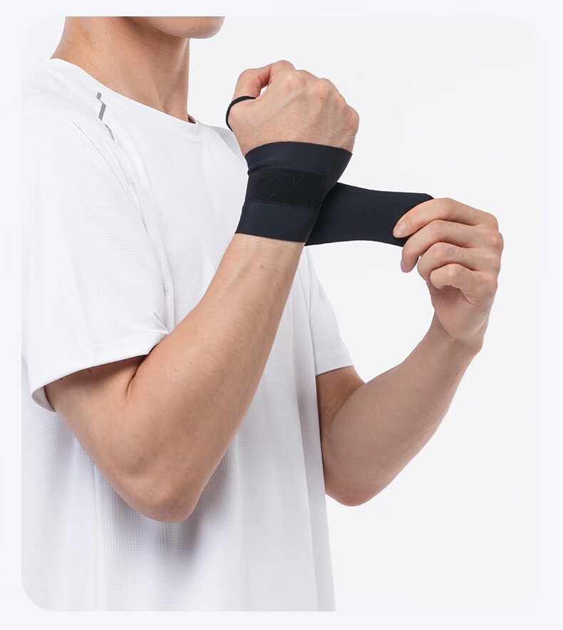 VICTORIATOURIST Wrist Support Brace for Tendonitis Sprains Strains Badminton Joint Stabilizer Compression Lightweight Sports Wristband 9