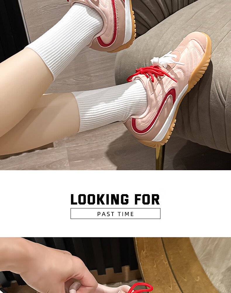 Warrior Women's Sneakers 2026 Summer New Dopamine Soft Sole German Training Shoes Casual Women's Shoes A-Gan Women's Shoes Yellow Size 37 10