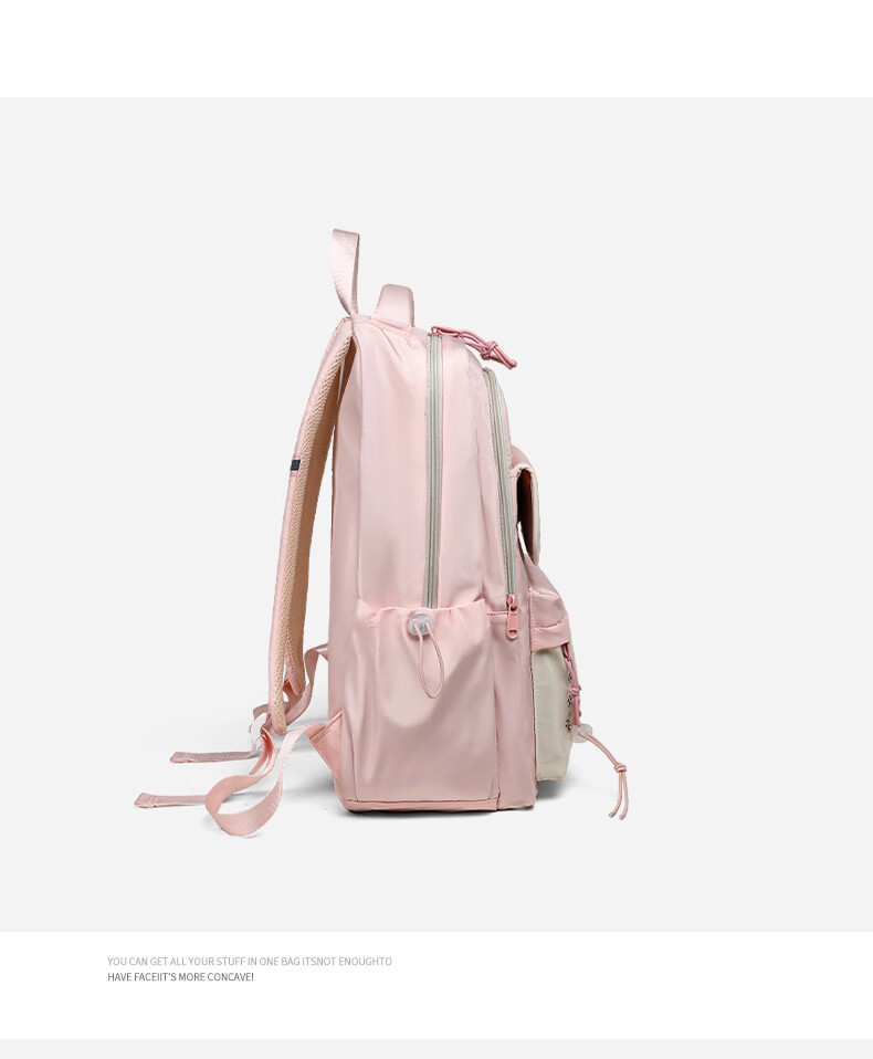 Viney Backpack for Primary, Middle And High School Students, College Students, Children's Backpack, Large Capacity Laptop Bag, Stylish Shoulder-Protecting Desig 2