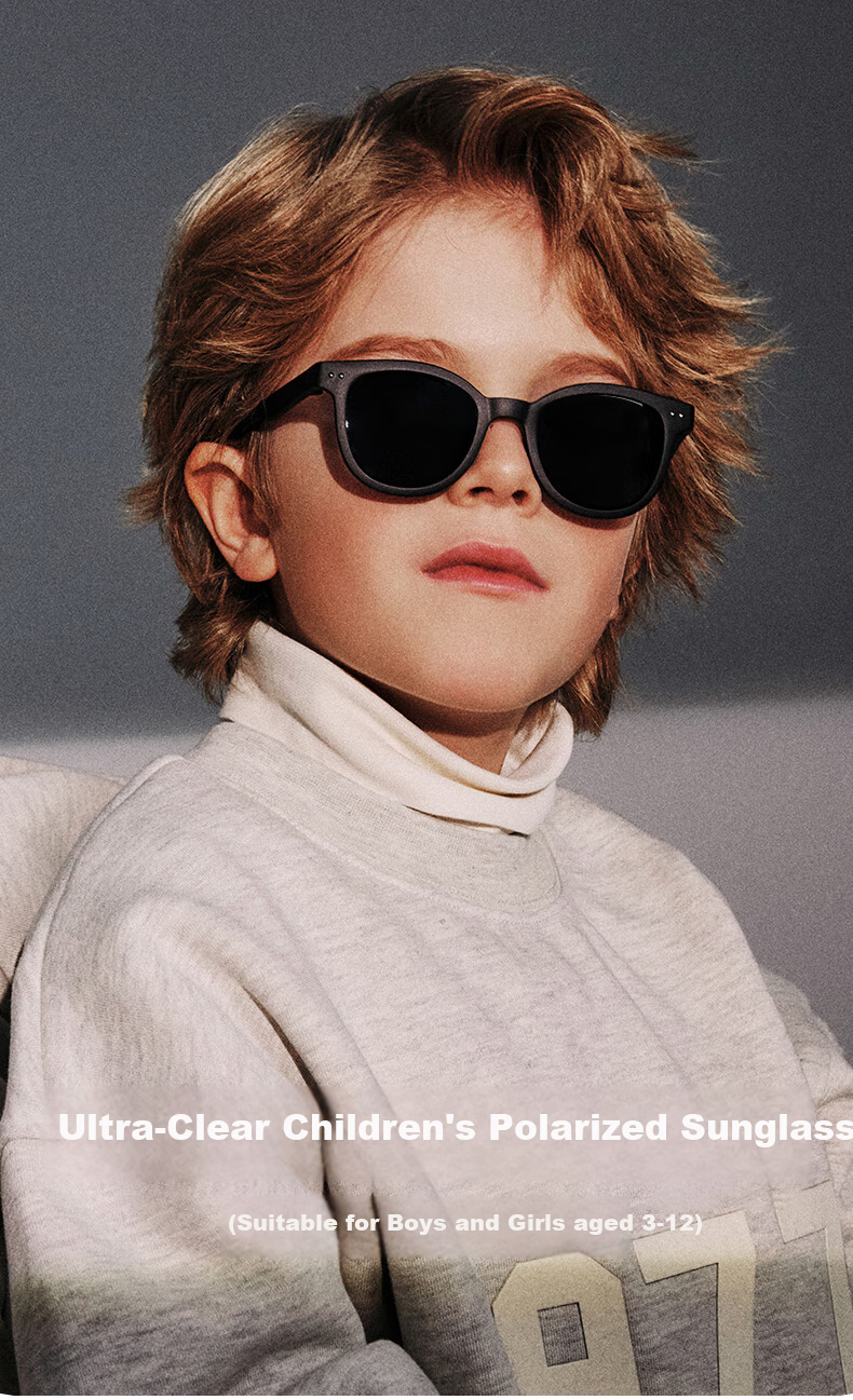 VGO Children's Sunglasses, Polarized Glasses for Boys And Girls, Fashionable UV Protection, 8444 Rose Pink 1