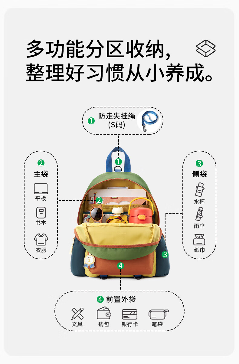MR.ACE HOMME KIDS Lightweight Children's Backpack, Kindergarten Small Schoolbag for Boys And Girls, 2026 Elementary School Students Large Capacity Backpack 1