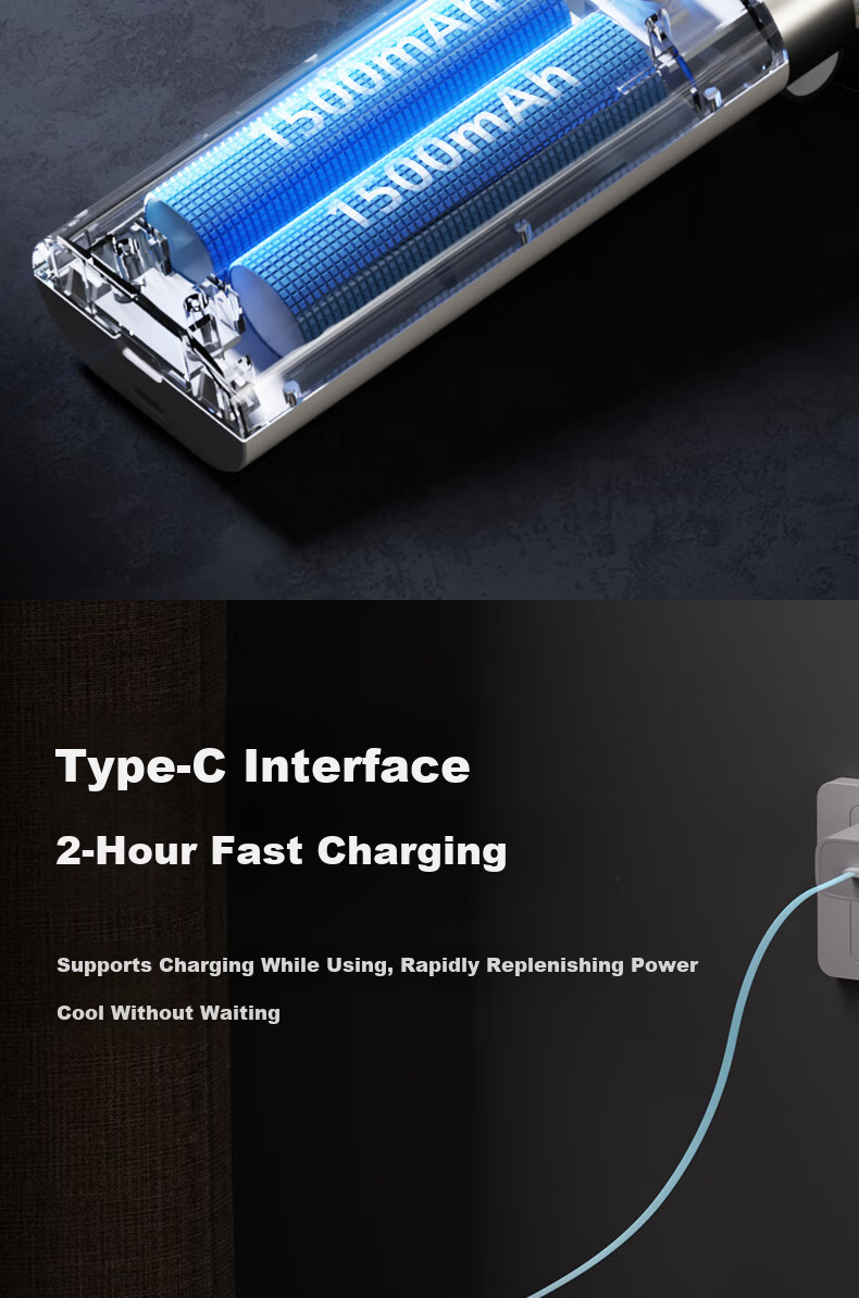 PHILIPS Handheld Fan with Semiconductor Cooling, Foldable Ice Pack, 100 Speeds, Ultra-High Ice Sensation, Rechargeable Mini Desktop Fan, Outdoor Electric Fan Gift ACR3144PX 9