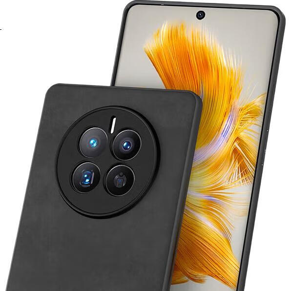 Чехол для телефона HotFire для Huawei Mate50/Mate50E, противоударный, из силикона и кожи, с защитой камеры, темно-зеленый