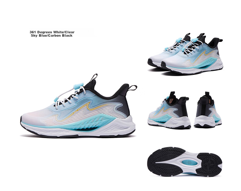 361° Fengtou 6.0 | Children's Running Shoes, Summer Boys And Girls Lightweight Breathable Quick-Rebound Sneakers, Green Size 28 20