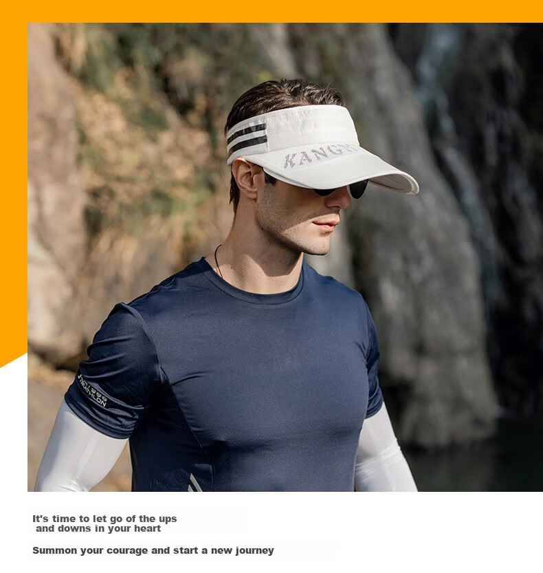 Jiancai Sun Hat for Women, Summer Visor Sun Hat, Outdoor UV Protection Beach Cool Cap, Wide Brim Sun Protection Hat for Me 11