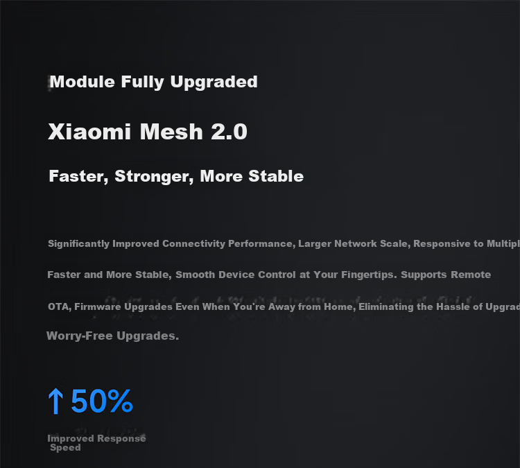 MI Smart Switch (Triple) Integrates with Mijia, Ultra-Long Lifespan, Switch Panel, Requires Gateway 10