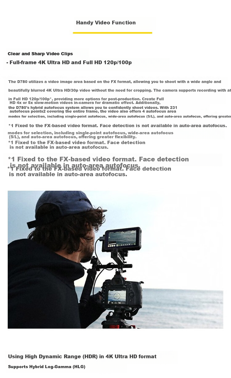 Nikon D780 Full-Frame DSLR Camera, Professional Grade, Approximately 24.5 Million Effective Pixels, D780 with 24-120mm Lens Kit 15