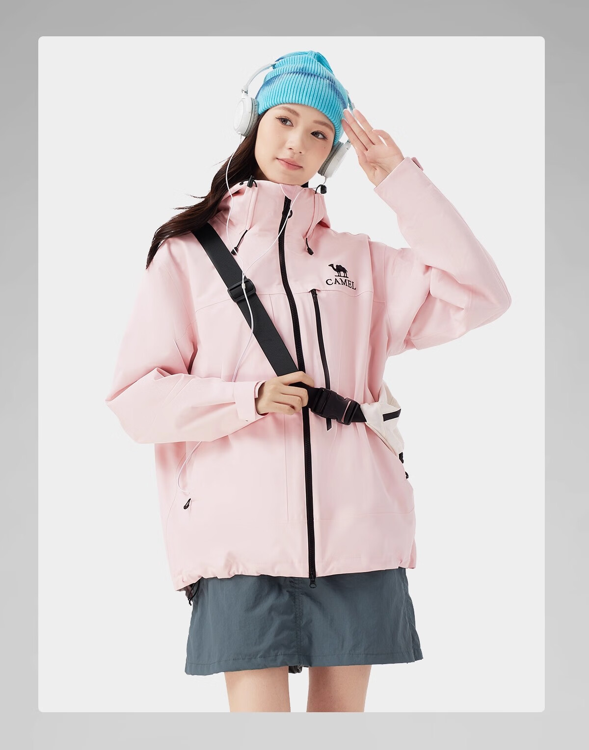 CAMEL [Wang Junkai Edition] Women's King Kai Armor Z Series 3-in-1 Unisex New Outdoor Jacket 24