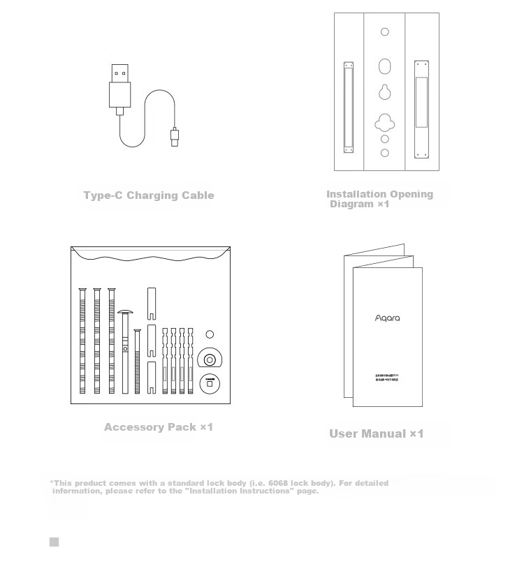 Aqara Smart Door Lock D100 Fully Automatic Sliding Fingerprint Lock, Integrated with Mijia APP/iOS HomeKit, Carbon Black 27