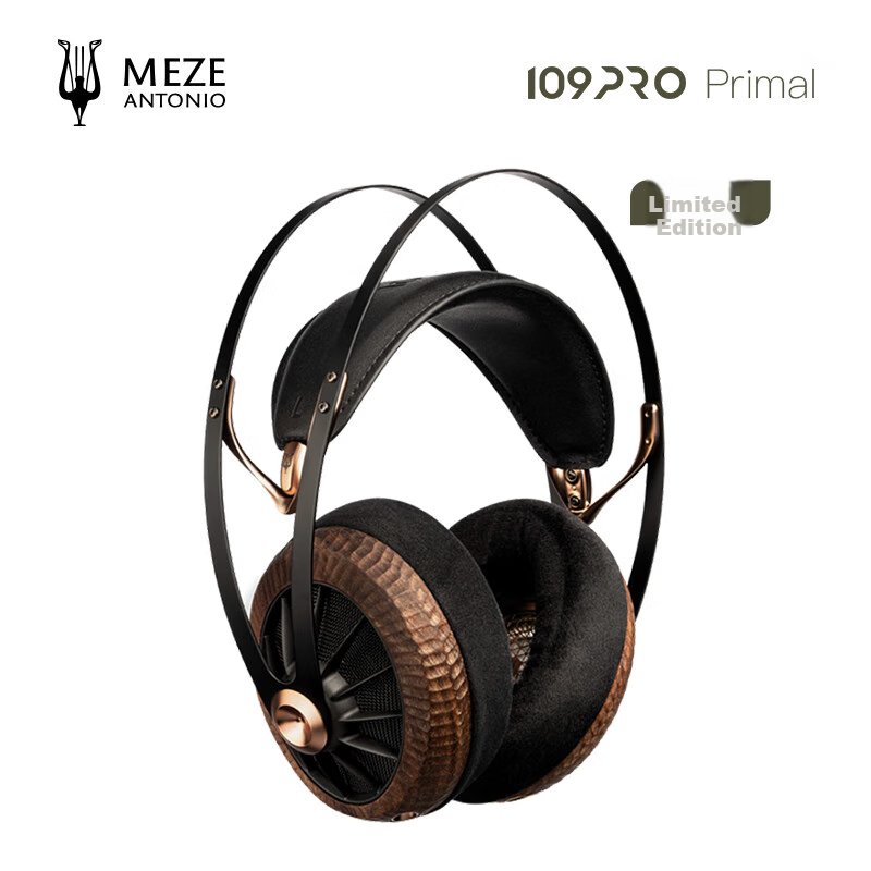 MEZEANTO (Meze) MEZE Audio 109 PRO Primal Over-Ear Headphones, Open-Back Dynamic Wired HIFI Music Headphones, Limited Editio