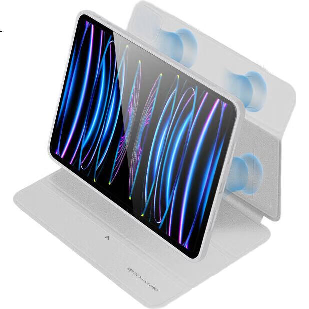 Чехол ESR для iPad Pro 11" (2022/2021) с защитой от пятен, съемный, белый