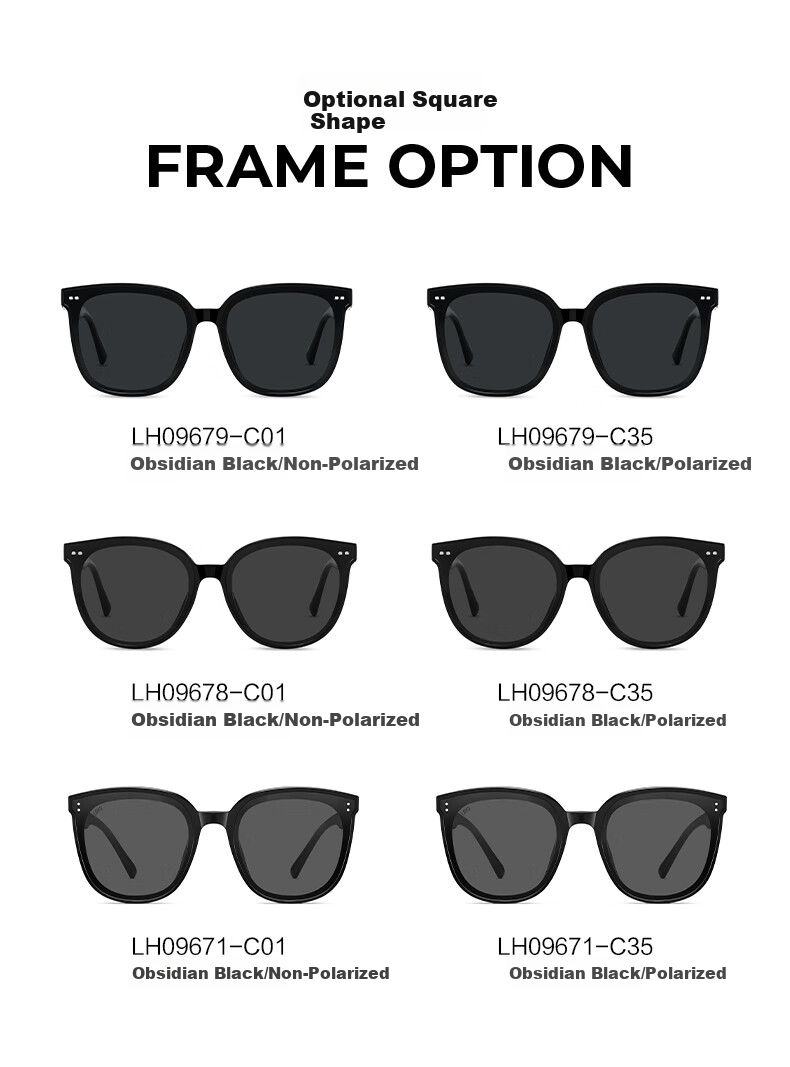 LOHO Sunglasses for Women, 2026 New Style, UV Protection Polarized Sunglasses, Anti-UV, Driving Professional LH09678 15