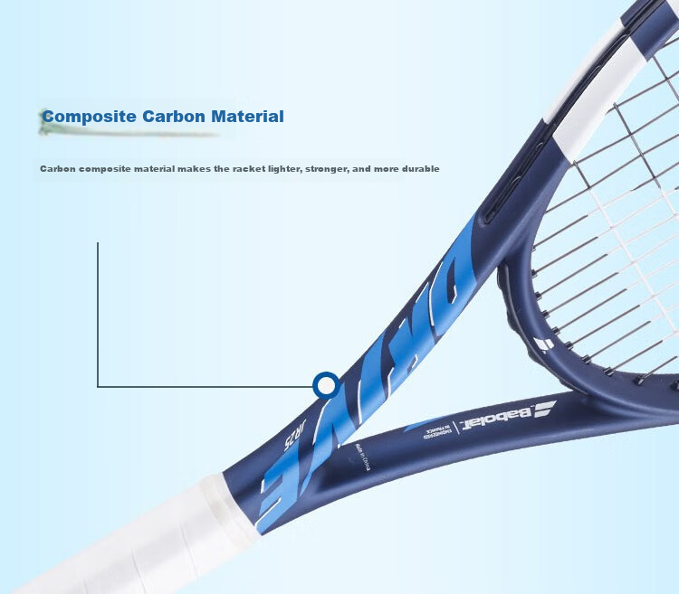 Babolat DRIVE JR Series New Children's And Youth Advanced Beginner All-In Tennis Racket, Baobao Li 5