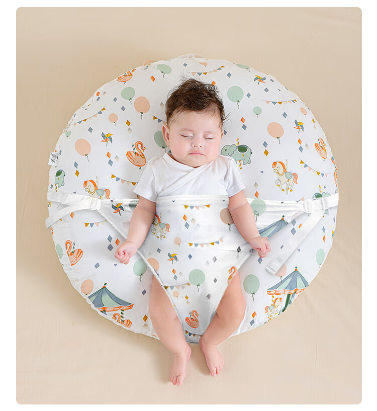 JOYNCLEON Nursing Pillow Baby Anti-Spit-Up Inclined Cushion Anti-Choke Milk Feeding Pillow for Newborns 0-1 Year Jzt72072 12