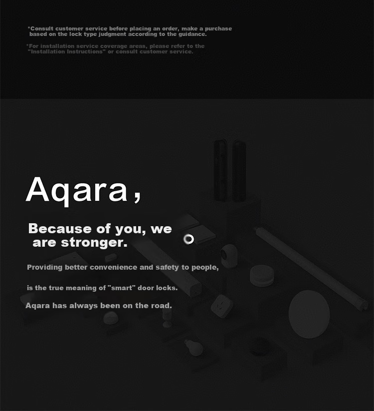 Aqara Smart Door Lock D100 Fully Automatic Sliding Fingerprint Lock, Integrated with Mijia APP/iOS HomeKit, Carbon Black 23