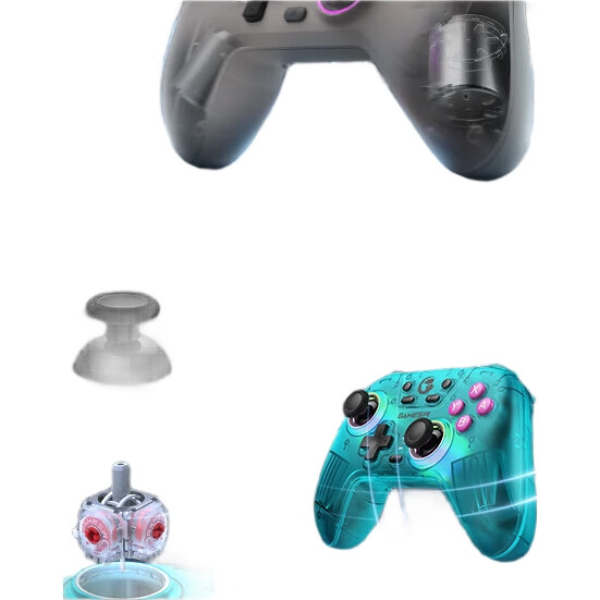 Беспроводной геймпад GAMESIR Star NS Edition T4 Nova Sai Bolan для Nintendo Switch, ПК, Android, Cyber Blue