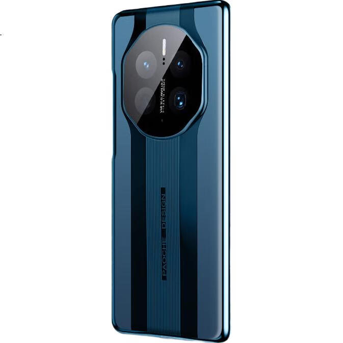 Противоударный чехол KEKLLE для Huawei Mate 50 Pro, ультратонкий, бизнес-стиль, защита от падений, защита камеры, твердый корпус, синий