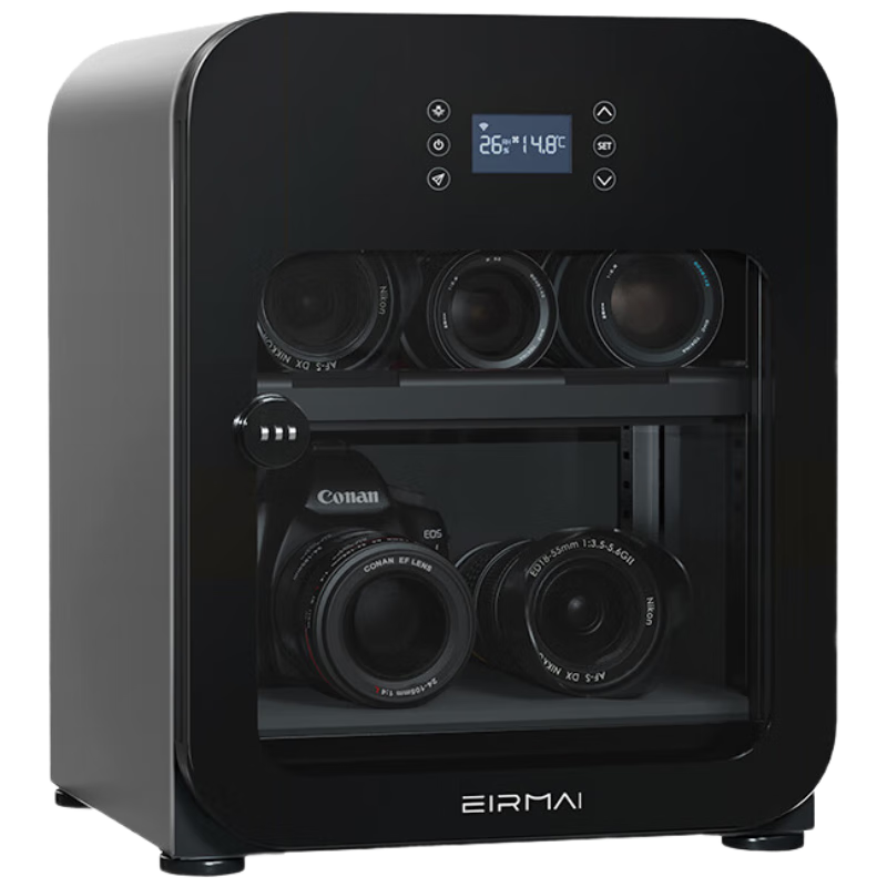 EIRMAI R3 DSLR Camera Moisture-Proof Cabinet, Photography Equipment Sealed Drying Box, Lens Moisture-Proof Storage Box, Electronic Tea Stamp Moisture-Proof Case