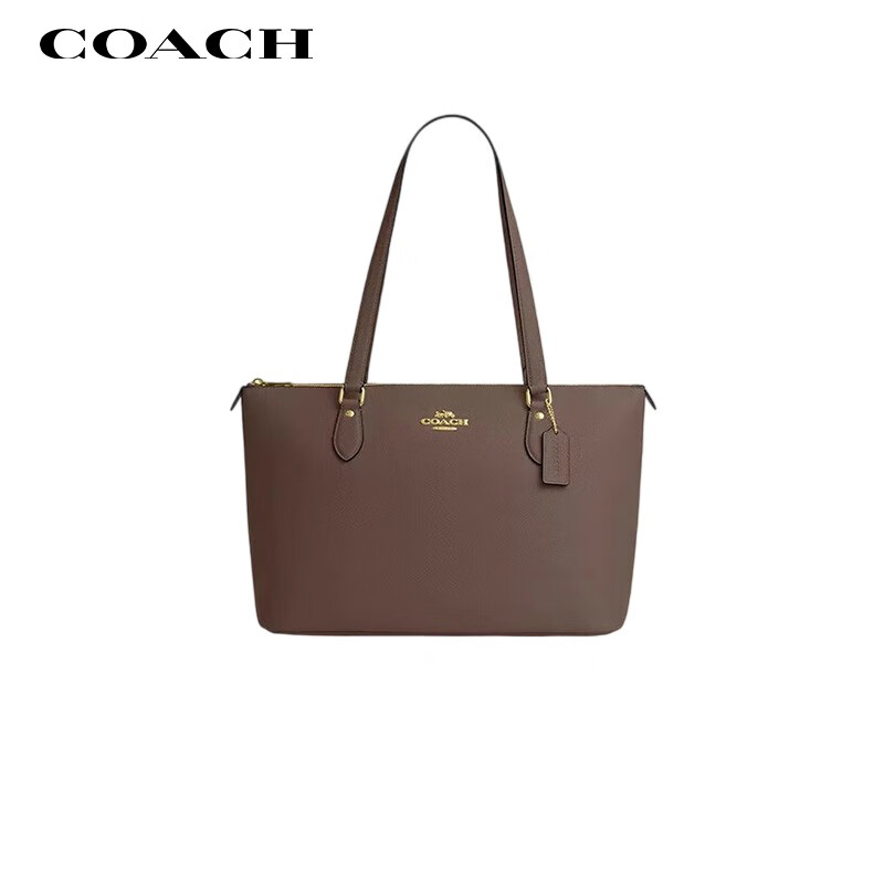 COACH [Brand Direct Supply], Women's GALLERY Large Handbag Tote Bag, Black CV402, New Year's Gift