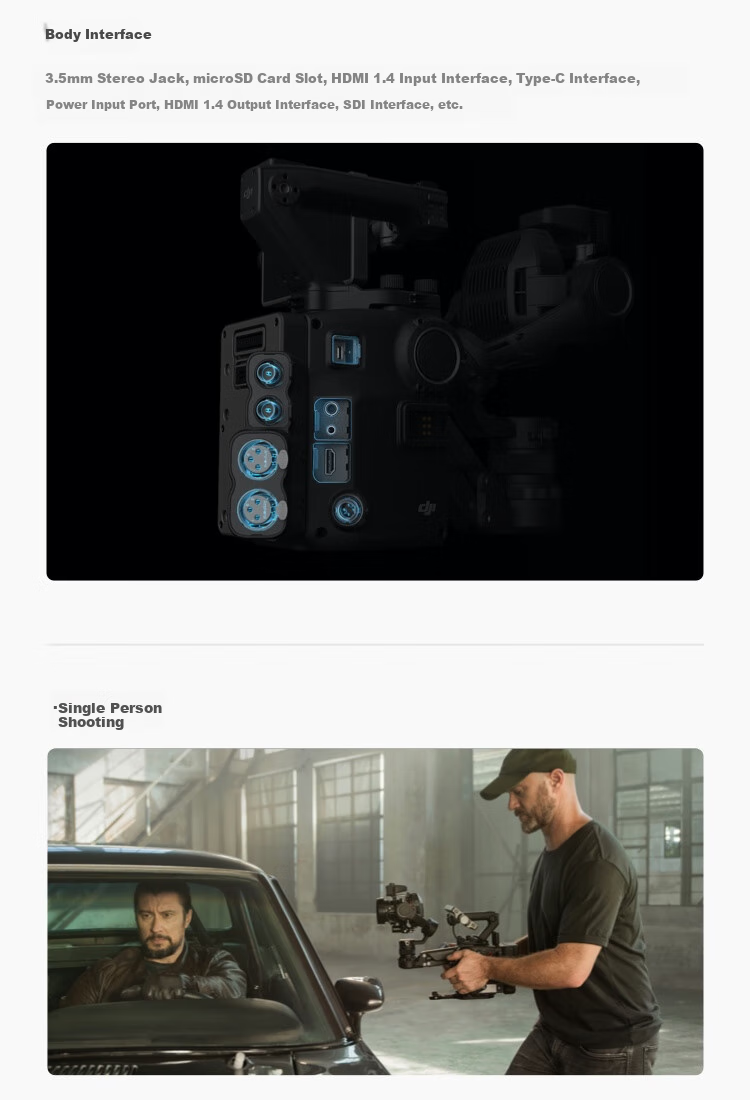 DJI Ronin 4D-8K Kit, Full-Frame Four-Axis Cinema Camera, Professional Film Camera, Cinematic Image Quality, LiDAR Auto Focus 13